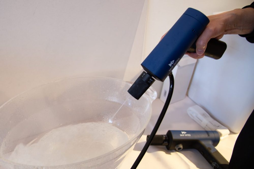 最大許容圧力は、1.5 MPaと強烈な水圧