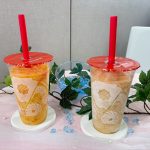 『サクぽふん』と同日より登場している新作ドリンク『シャリもぐフルーツフローズン』