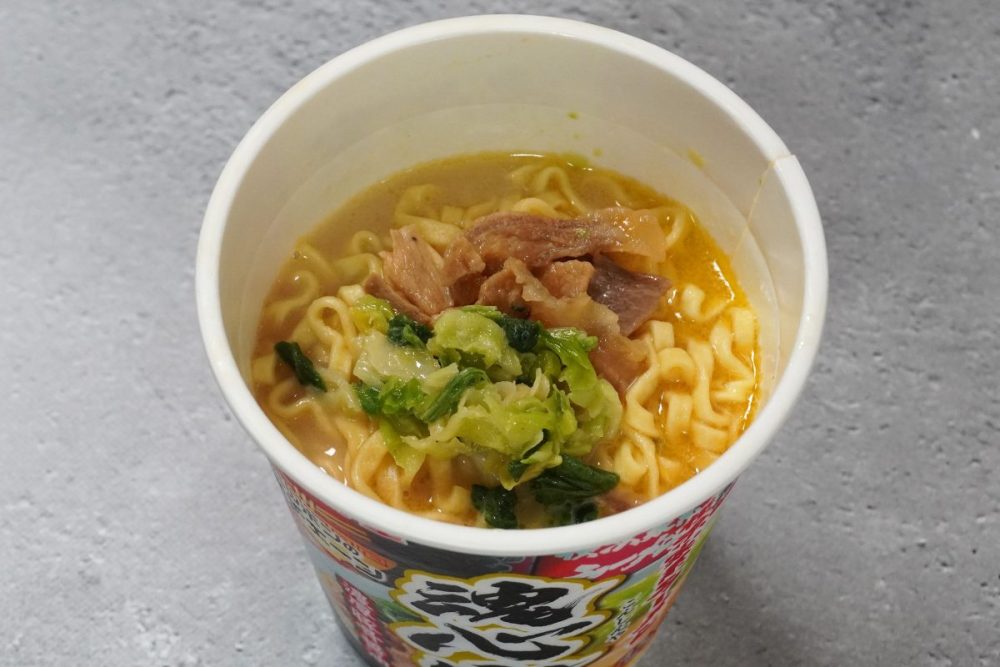 「明星 ニッポンの神チェーン 魂心家 濃厚豚骨醤油」