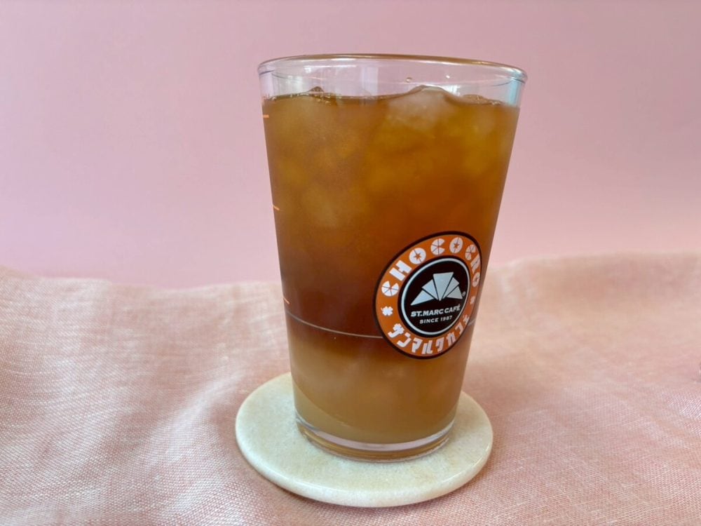 サンマルクカフェ　濃密ピーチティー