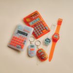 bPrビームス　BEAMS TALKING SERIES　電卓、時計、キーチェーン