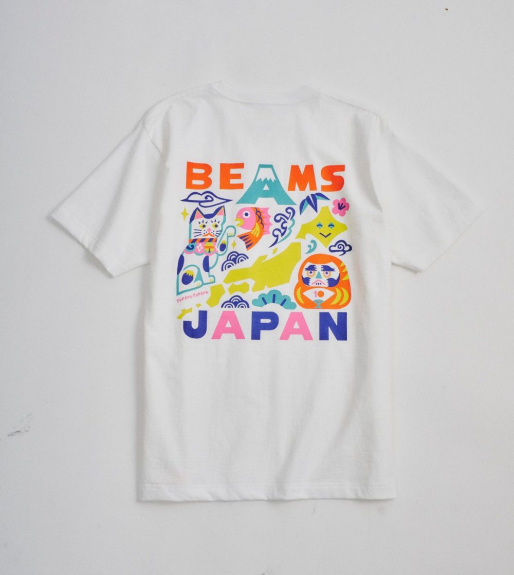 ツペラ ツペラ×ビームス ジャパン　10周年記念Tシャツ