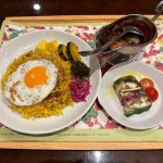 ロイヤルホスト　ロイヤルホスト ジャワ風ドライカレー&カシミール～野菜のハーフテリーヌ添え～