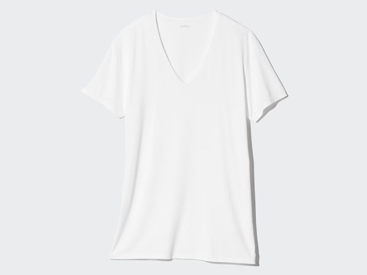 ユニクロ エアリズム VネックT クルーネックT 各¥1,290