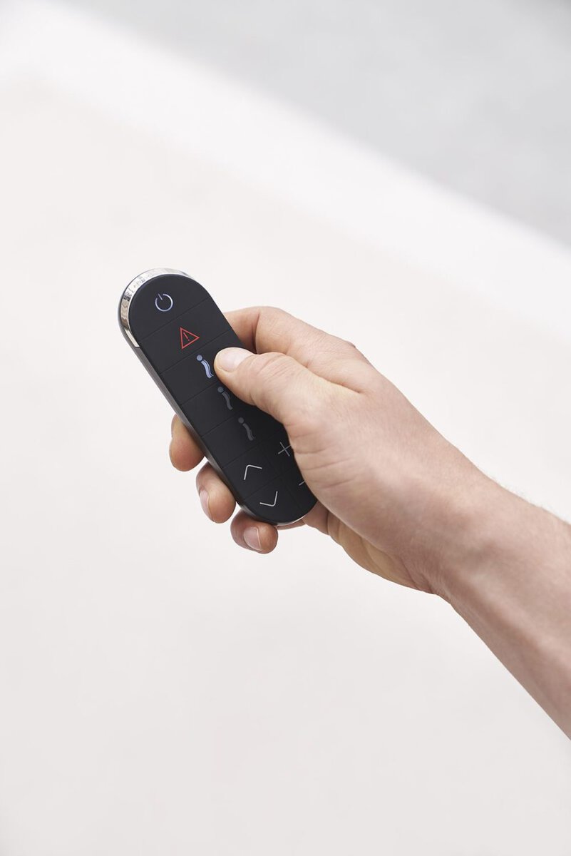リモコン操作だけでハンズフリーで使える