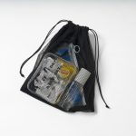 無印良品 ポリエステルメッシュ巾着 ダブルタイプ M ￥990
