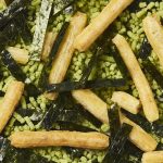 抹茶入りなので、お湯をかければ完成
