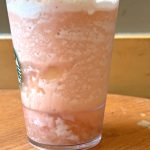 フラペチーノにはピーチミルクがたっぷり