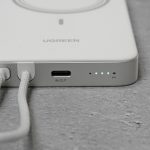 インジケーターで充電残量がひとめでわかる