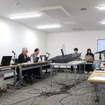 会議室に鎮座する傘