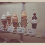 当時の百貨店のショーケース