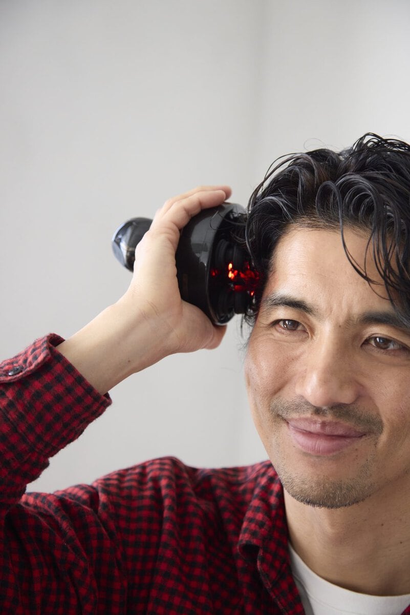 頭皮ケアだけでなく、リフトケアやフェイスケアもできるのが嬉しい