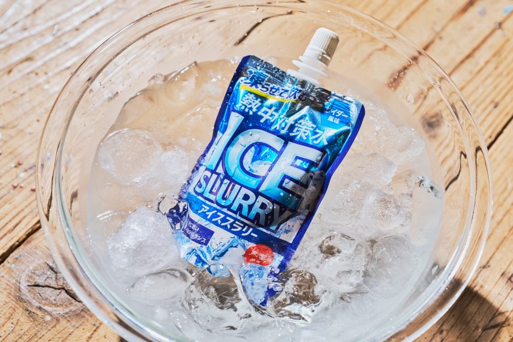 赤穂化成 熱中対策水 アイススラリー サイダー ¥178 ※編集部調べ