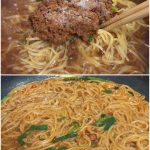 弱火で約30秒 スープが溶け出すのを待ったら、強火で約6分40秒。麺をゆすってほぐしながら、全体がぐつぐつ煮立つのを待つだけで完成