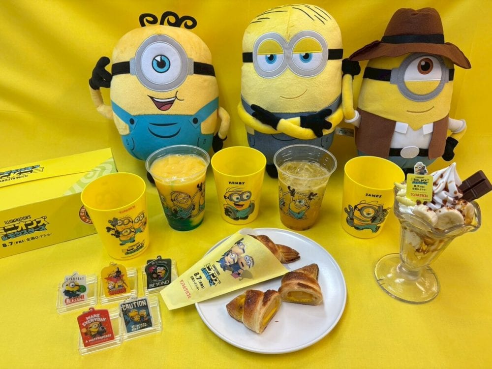 映画の世界観に没入!サンマルクカフェにミニオンズが参上