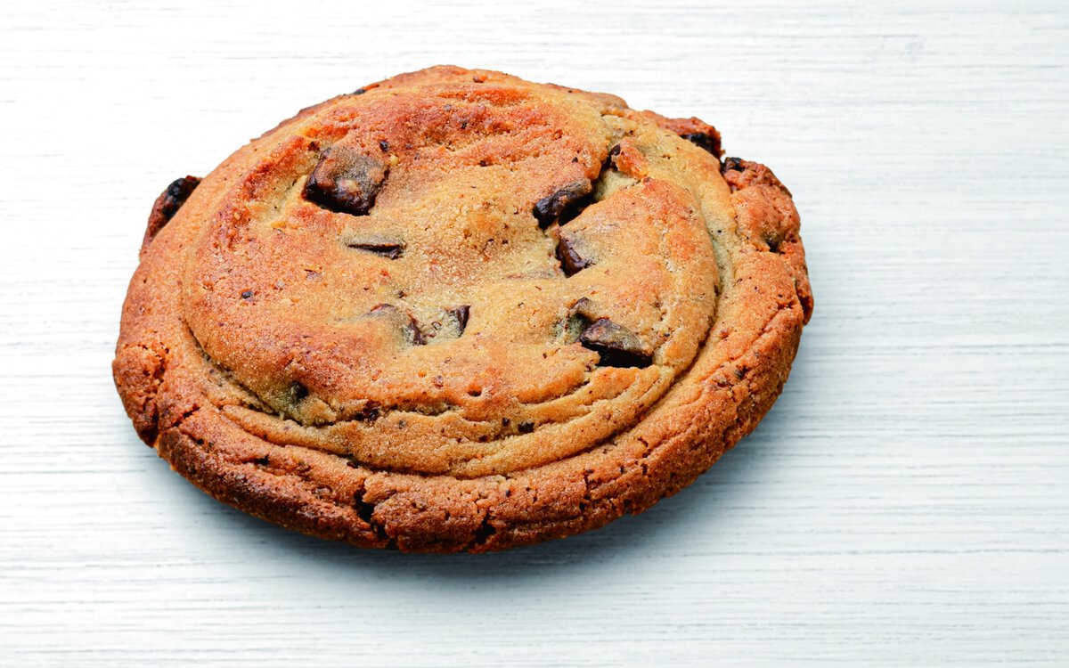 お店で焼いたチョコクッキー