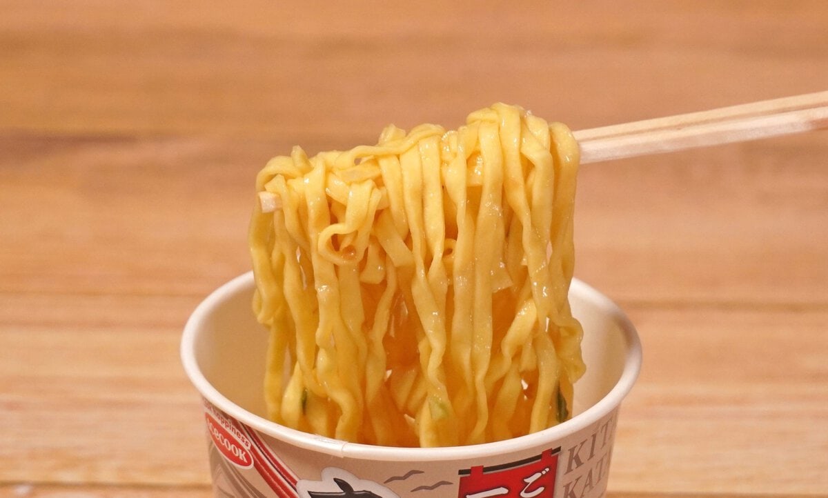麺の存在感がすごかった