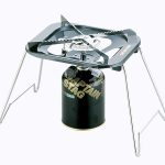 大型五徳ガスバーナーコンロ 収納バッグ付［M-8809］