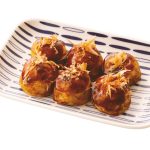 大粒のタコを使用してふっくらと焼き上げた、しっかりとした具材感が魅力