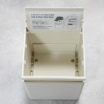 フタの裏側には使い方が記載されています。