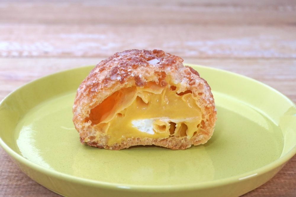 おいも風味のカスタードとホイップクリームが最高！