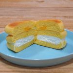 ホイップクリームとスフレの組み合わせは最高。カスタードの甘みが華を添えます