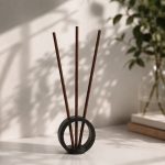 プロモツール　セントSTICK スタンドつき（黒）ギフトセット ホワイトティー＆タイム（ナチュラル）