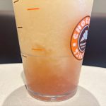 果肉入り桃ジュレが良いアクセントに