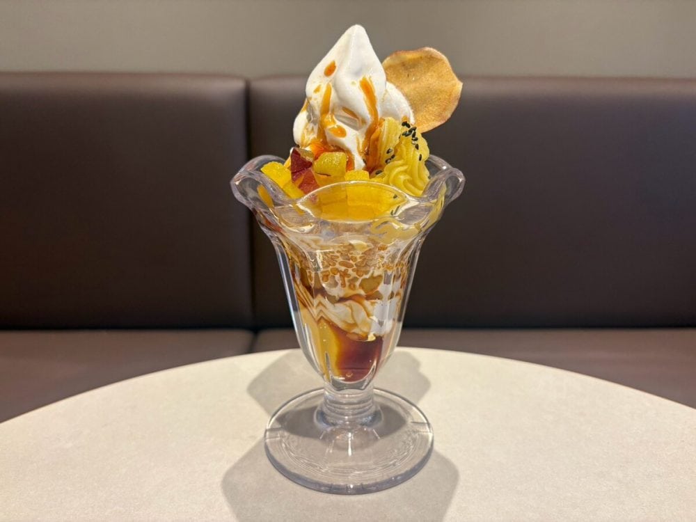 サンマルクカフェ　薫る蜜「芋」パフェ