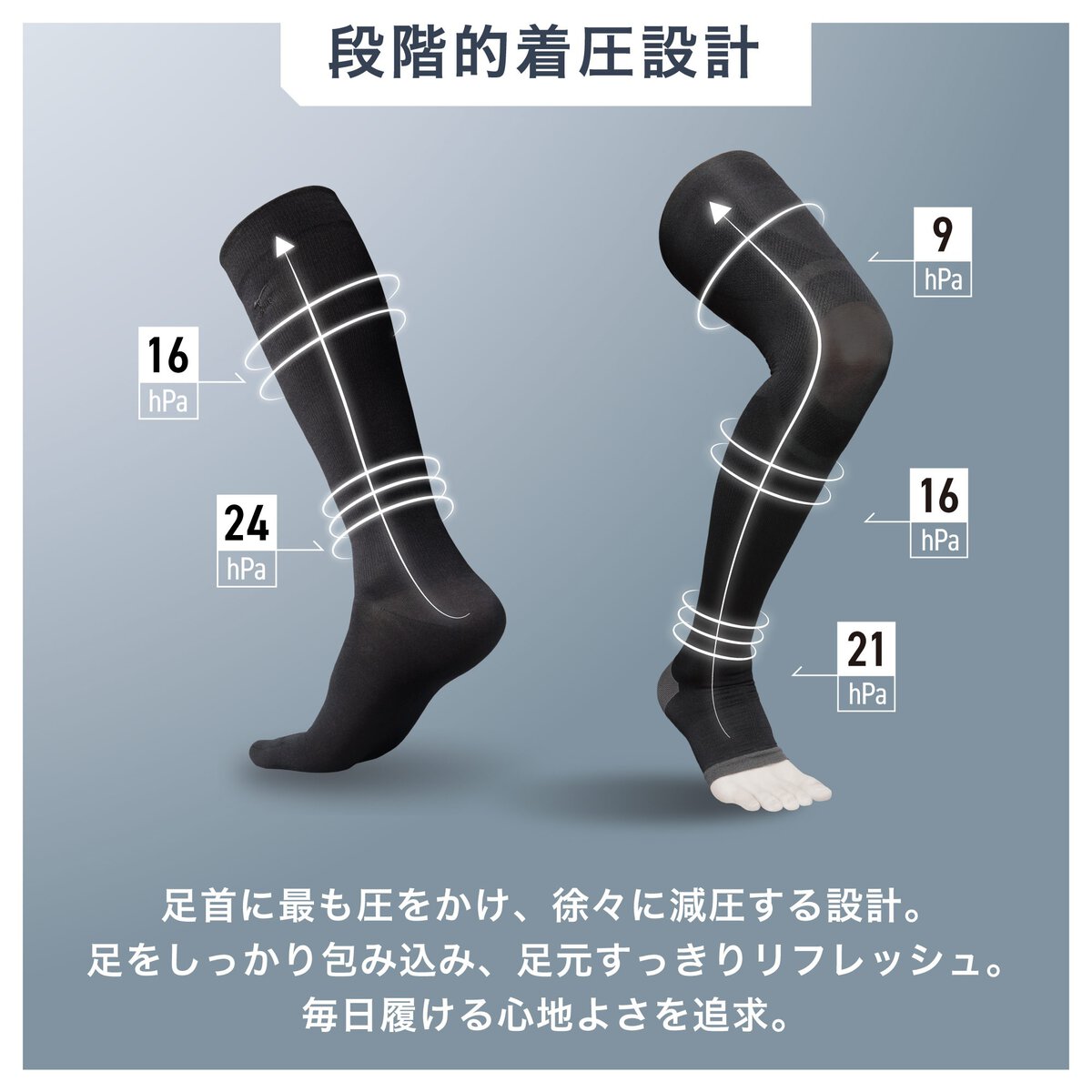 ミズノ　リフレッシュソックス OFFタイプ