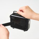 ＜災害時＞ 手回し充電できるから災害時にも大活躍！