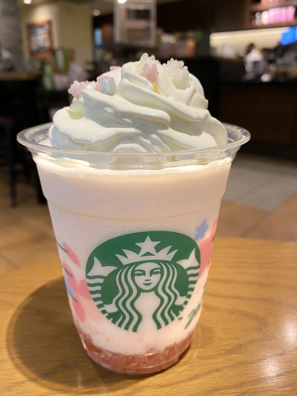 さくら さくらんぼ フラペチーノ