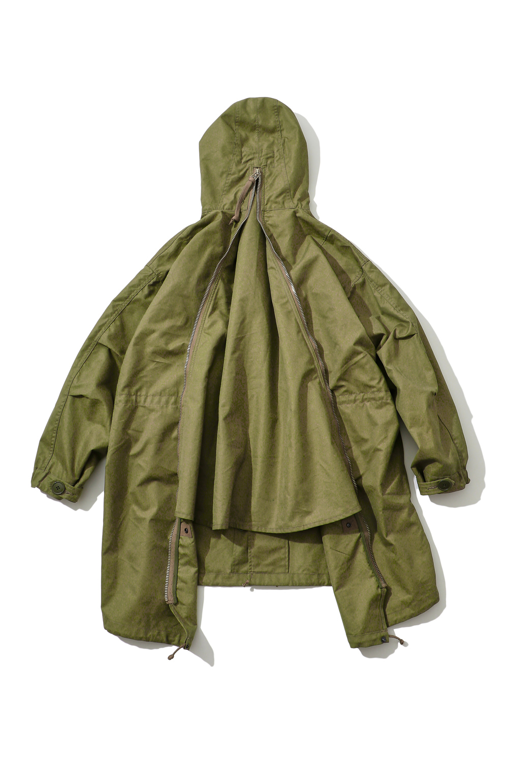 BAMBOO SHOOTS x MOUNTAIN RESEARCH  B.P.’S FISHTAIL PARKA