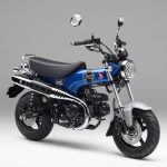 ダックス125に追加されたパールグリッターリングブルーカラー