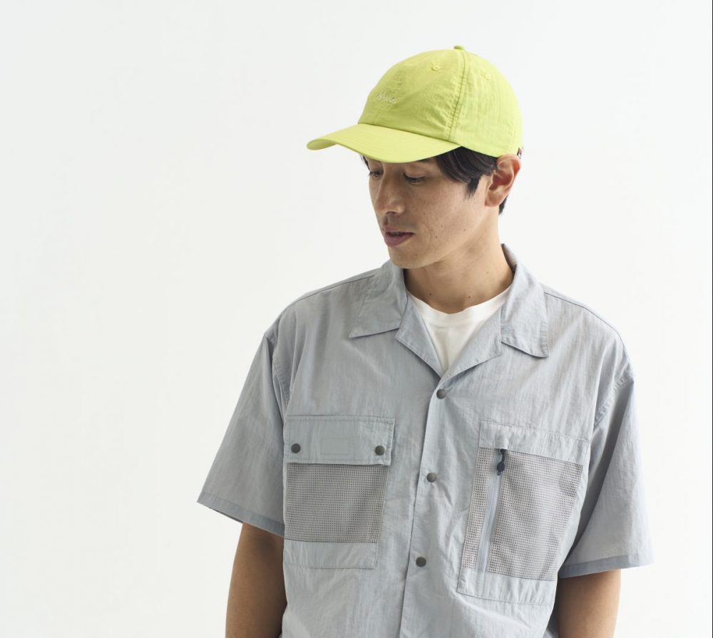 「NYLON TUSSER BB CAP」￥4,950／LIME