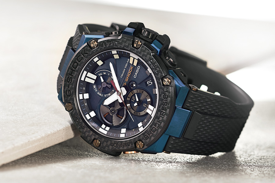 G-SHOCK GST-B100XB カーボンベゼル-