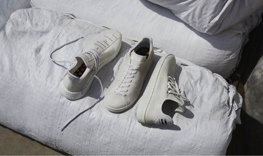 「ファレル・ウィリアムス」とのコラボレートコレクション​「adidas Originals = Pharrell Williams Hu Holi Blank Canvas」​が2月23日(金)より発売開始！