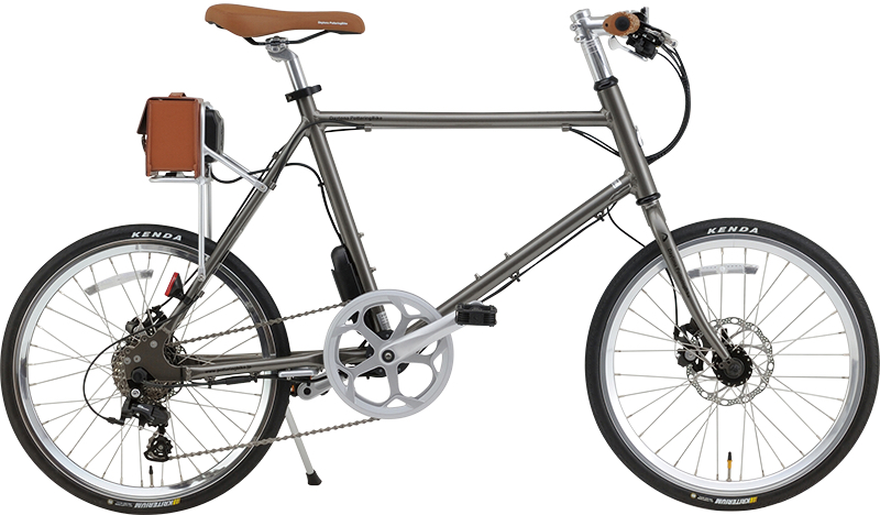 大注目のミニベロe-bike 新型「DE03」（写真提供／デイトナ）