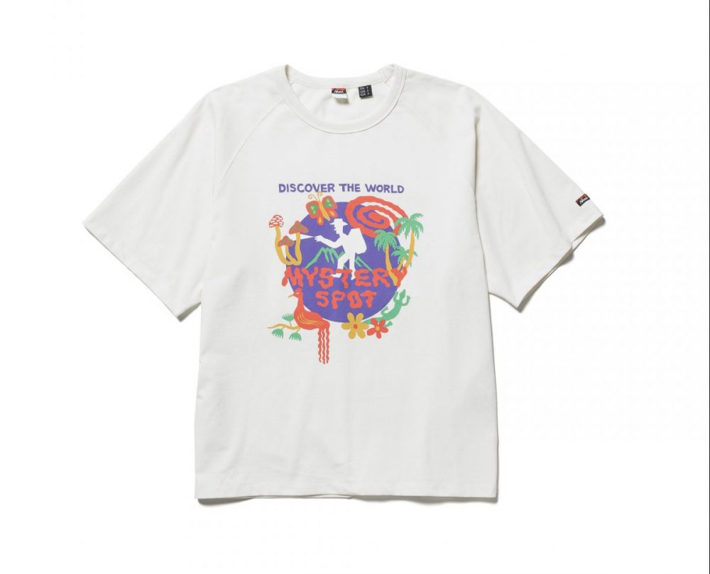 「MYSTERY SPOT LOOSE FIT TEE」￥6,600／ホワイト