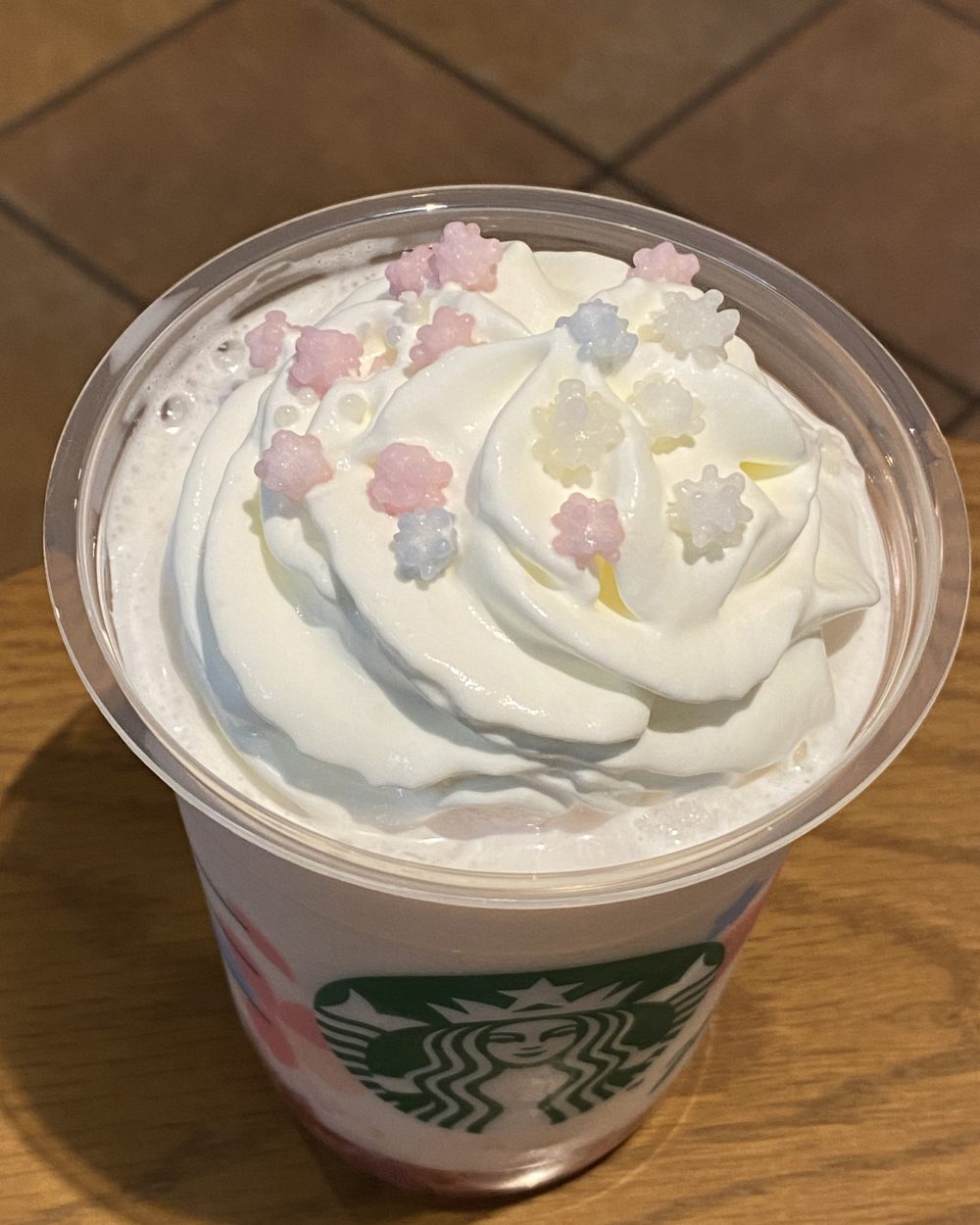 さくら さくらんぼ フラペチーノ