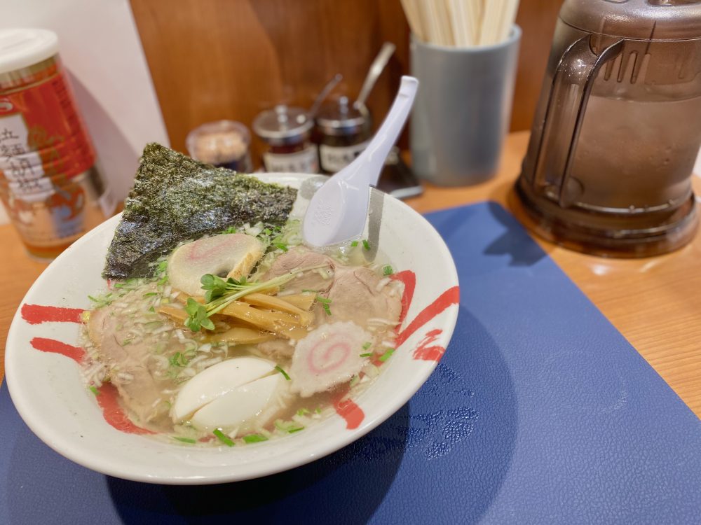 ご当地ラーメンチャレンジby東京ラーメンストリート、函館麺厨房あじさい、あっさり特製塩ラーメン
