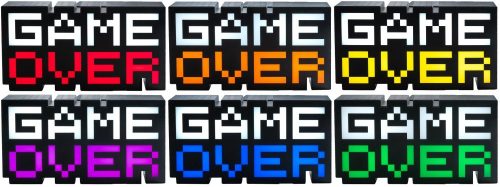 MSYは、英Paladone社の8ビットゲームを彷彿とさせる「Game Over Light」をローンチ。12月9日（金）より、GAMING CENTER by GRAPHT公式オンラインストアなどにて発売を予定している。おすすめです。人気です。