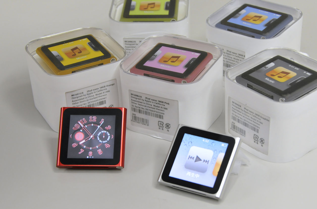（iPhone 4Sの陰に隠れていますが）「新型iPod nano」がスゴイ進化を遂げています