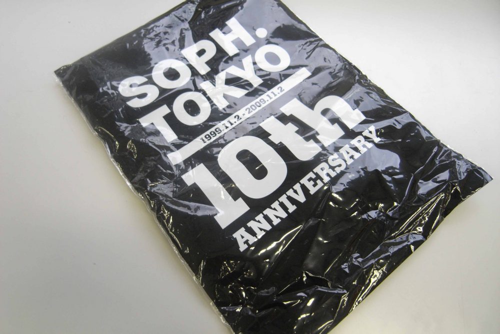 SOPH.東京店10周年の記念品が……