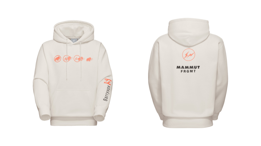 「Barryvox ML Hoody with FRGMT」￥19,800／2色展開（ホワイト、ブラック）