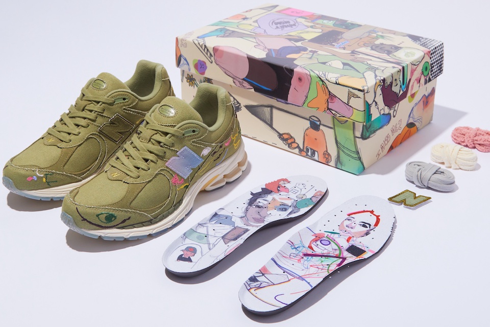 New Balance 2002r スニーカー 箱付き ニューバランスの「2002R」にスペシャルなコラボレーションモデルが