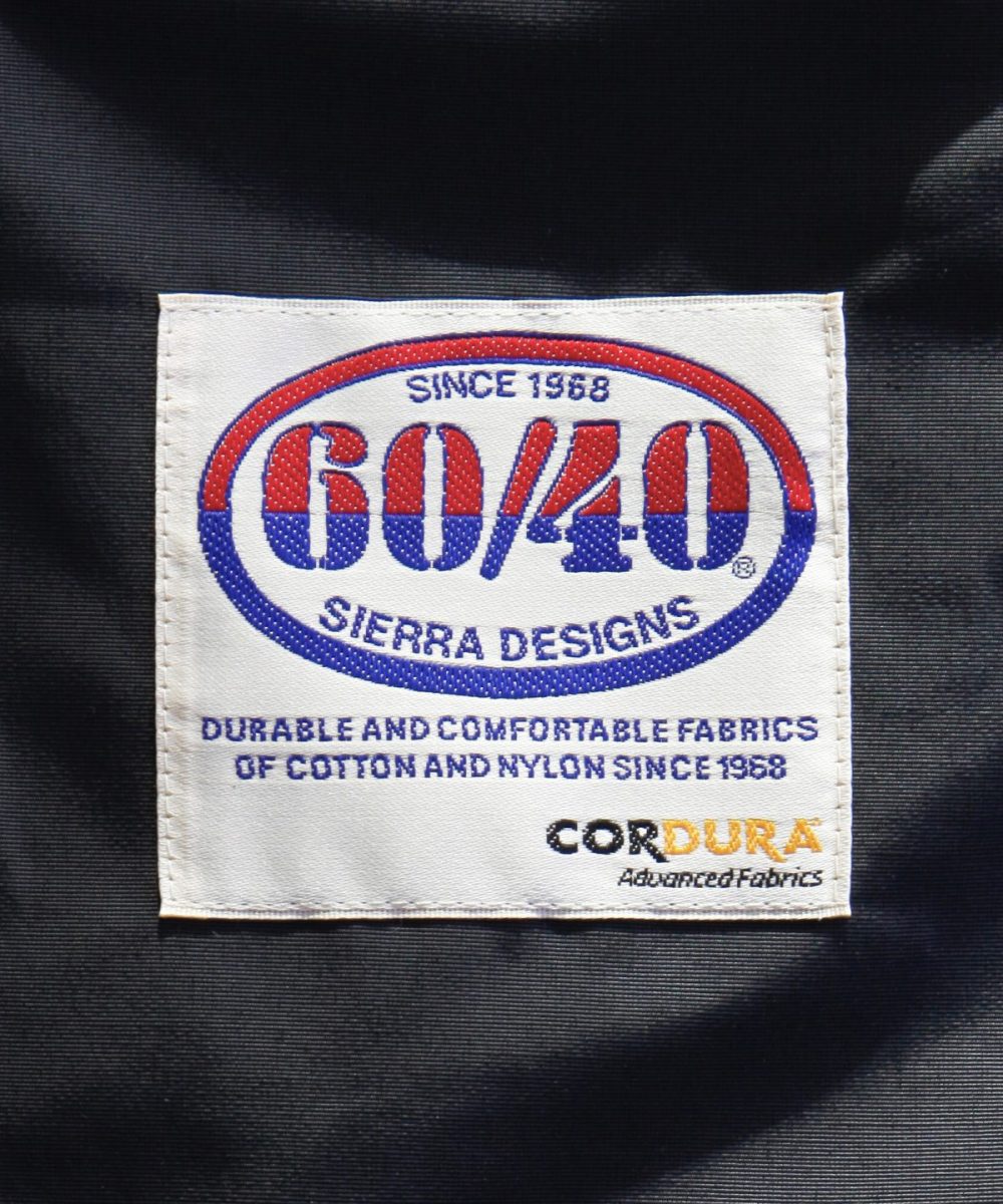 縦糸のナイロンにインビスタ社のCORDURA®ナイロンを使用した60/40クロスを開発