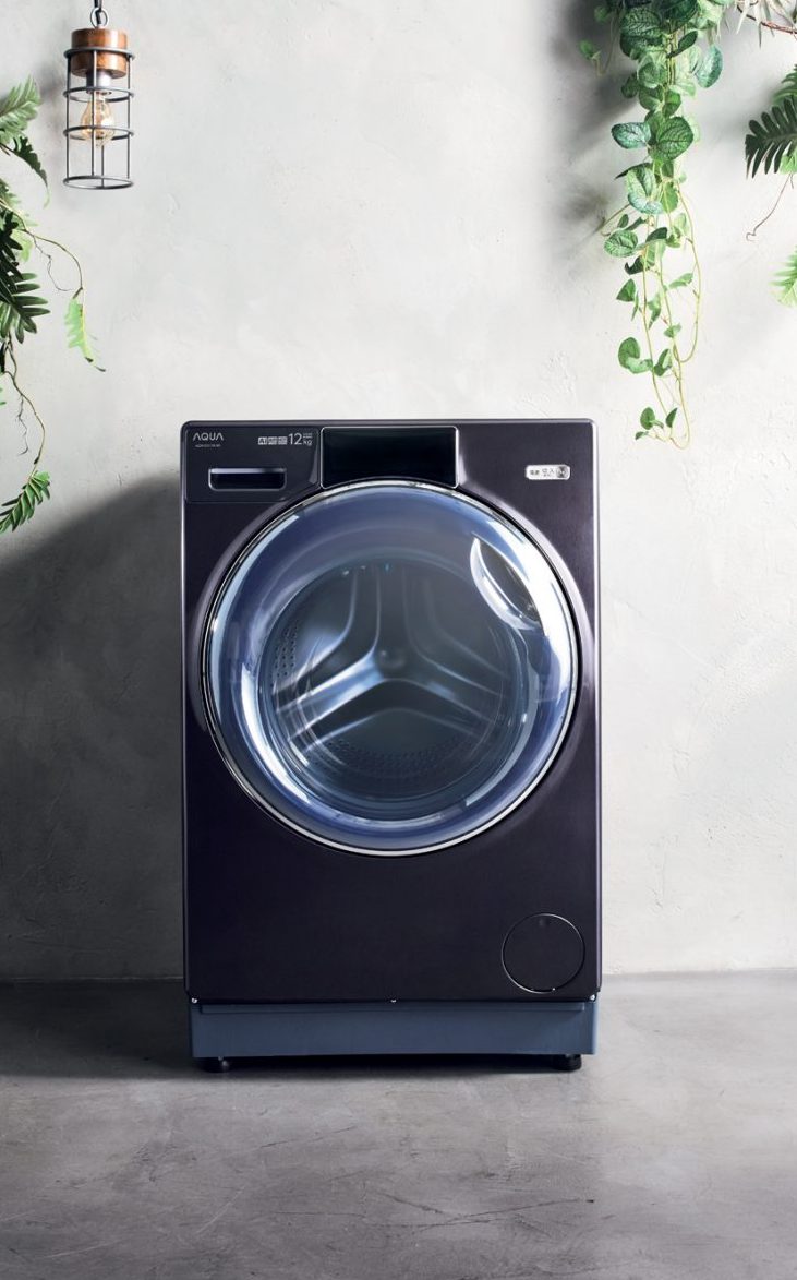 AQUA」新型ドラム式洗濯乾燥機は「機能」も「デザイン」も妥協なし 