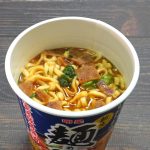 「明星 麺神カップ 家系豚骨醤油」
