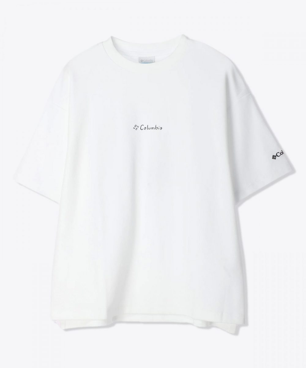 「サンセットウィンドウショートスリーブTシャツ」￥6,600／ホワイト